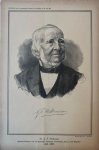 Braakensiek, Johan (1858-1940) - [Original lithograph/lithografie by Johan Braakensiek] Dr. G. F. Westerman, 29 April 1888, 1 pp.