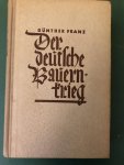 Franz, Günther - Der deutsche Bauernkrieg