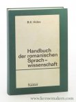 Vidos, B. E. - Handbuch der Romanischen Sprachwissenschaft.