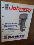 Outboard Marine Corporation - Johnson Outboards modellen 90 V Kruisstroomspoeling 85 t/m 115, 150 t/m 175. P/N 507949-DUT (buitenboordmotoren)