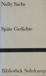Sachs, Nelly - Späte Gedichte
