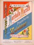 Zulehner, Carl: - Mainzer Narrhalla-Marsch für Pianoforte. Violine und Klavier