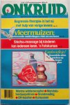 Bosch Hans van den e.a. - Onkruid tijdschrift voor een natuurlijke manier van leven nov/dec 1988 nr. 65 Regressie therapie in het nu met hulp van vorige leven Vleermuizen nachtvliegers Shiatsu massage bij kinderen
