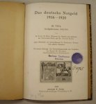BEHR, FRITZ M. & KELLER, ARNOLD. - Das Deutsche Notgeld 1916-1920. III. Teil: Großgeldscheine 1918/1919