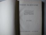 Duinkerken, Anton van, M. Molenaar, Fr, van Oldenburg Ermke, Bernard Verhoeven (redactie - Thijm-Almanak 1936