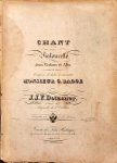 Dotzauer, J.J.F.: - [Op. 117] Chant pour le violoncelle, deux violons et alto. Oeuvre 117