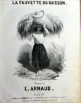 Arnaud, Etienne: - La fauvette du buisson [chant & piano]
