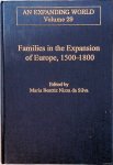 Nizza da Silva, Maria Beatriz (edited by) - Families in the Expansion of Europe 1500-1800