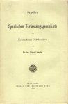 Gmelin, Hans. - Studien zur Spanischen Verfassungsgeschichte des Neunzehnten Jahrhunderts.