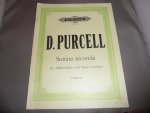 Purcell, D. - Sonata Seconda für Altblockflöte und Basso continuo (Bergmann)
