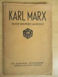 Lanshut Siegfried - Karl Marx