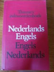 Rijckaert, A. (bewerker) - Thieme's zakwoordenboek nederlands/engels engels/nederlands.