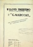 Lloyd Triestino - Deckplan Lloyd Triestino G.Marconi 1963