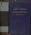 Marx, Karl & Herausgegeben von Friedrich Engels - Das Kapital .. Kritik der politischen Ökonomie Erster Band