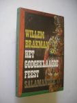 Brakman, Wuillem / Berserik H., omslag - Het Godgeklaagde feest. Een beeldroman