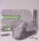 Kees van Dongen - Winter - Litho Kees van Dongen