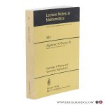 Bass, H. (ed.). - Algebraic K-Theory III. Hermitian K-Theory and Geometric Applications. Proceedings of the Conference held at the Seattle Research Center of the Battelle Memorial Institute, from August 28 to September 8, 1972.
