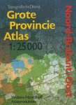 topografische dient - Grote provincie Atlas  Noord-Brabant Oost 1:25000  1990