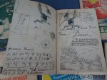 Div. aut. / Victor Plancke - Liebig - Toselli - Pana . - Lot van 8 kookboekjes / receptenboekjes. Nieuw kookboek bevattende de meest gebruikbare kook- en bereidingsvoorschriften voor de burgerskeuken / Kleine handleiding over wellevendheid en recepten voor feestdagen / Lente- en Zomerrecepten / Tant...