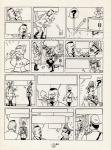 Hergé - Kuifje en de Picaro's  -   Niet opgenomen pagina 22 bis transparant filmfolie