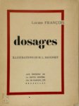 Lucien François, M. L. Baugniet [Ill.] - Dosages  Illustrations de M. L. Baugniet