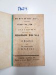 Musterschule Frankfurt am Main: - Einladungsschrift zu der am 23., 24., 25. und 26 März 1863 stattfindenden öffentlichen Prüfung der Musterschule