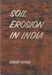Ahmad, Enayat - Soil erosion in India