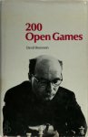 David Bronstein - 200 Open Games