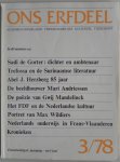 Deleu, Jozef; e.a. - Ons Erfdeel. Tweemaandelijks Cultureel tijdschrift 21e jaargang mei juni 3/78