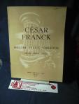 Franck, César - Prelude-Fugue-Variation Organ-Orgue-Orgel