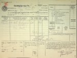 KPM - KPM Ruimbagage recu s.s. van Noort 1932