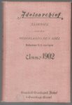 Epen, D.G. van, Heraldisch-Genealogisch Archief - Adelsarchief, jaarboek van den Nederlandschen adel 1900