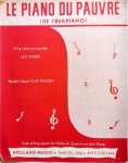 Ferré, Leo: - Le piano du pauvre (De trekpiano). Nederl. tekst Flip Poort