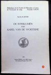 Prof. Dr. M. Rutten - De interludiën van Karel Van De Woestijne