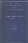 Asser, C. - Handleiding tot de beoefening van het Nederlands burgerlijk recht. Verbintenissenrecht. Studie-editie ten behoeve van de Vakgroep Privaatrecht van de Universiteit van Amsterdam 1995/1996