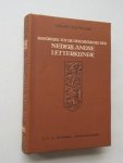 KNUVELDER, G., - Handboek tot de moderne Nederlandse letterkunde. 1e deel.