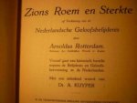 Rotterdam; Arnoldus (1718-1781, Zuilen, Steenwijk) - Sions roem en sterkte; De Nederlandse geloofsbelijdenis - Deel 1 en 2