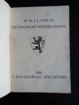 Es, Mr.W.J.L.van - De Fransche Nederlanden