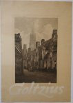 GRAADT VAN ROGGEN, J.M., - Cityscape with church tower