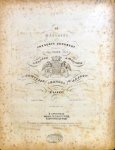 Liszt, Franz: - [R 243, 1 + 5] 12 Mélodies. transcrites Pour Piano Seul. par F. Liszt. Dédiées à Madame La Comtesse Charles D`Aragon. No. 2: Sois toujours mes seuls amours, No. 7: La mer calme