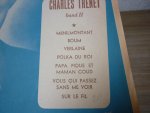 Trenet; Charles (1913–2001) - Les Chansons 2 De Charles Trenet; voor Zangstem, piano