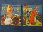 Groen, V.. - Versjes, 2x. 2 gelijknamige titels met Sinterklaas versjes.