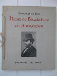 Bom, Emmanuel de - Henri de Braekeleer en Antwerpen.