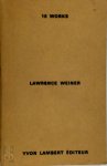 Lawrence Weiner 23822 - 10 works