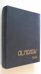 Almanak commissie praeses J.A.Aertsen - Almanak 1959  Studentenalmanak Vrije Universiteit