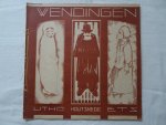 Wijdeveld, H. TH. (ed.). - Wendingen. Litho, Houtsnede, etz. Maandblad voor bouwen en sieren van architectura et Amicitia. Dit is nummer 10 van de 9de serie (1928) en gewijd aan grafische kunst. Met behoud van de bestaande typografie naar ontwerp van H.TH. Wijdeveld.
