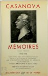 Casanova - Mémoires - Tome I: 1725-1756 Préface de Gérard Bauër