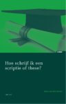 Hans van den Heuvel - Hoe schrijf ik een scriptie of these?