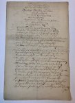  - [Manuscript TETTERODE, HOOGKARSPEL] Tot dankbaarheyd. Aan den eerwaarde heer Nicolaus Tetterode, leeraar tot Hoogkarspel over syn Ed. leerreede ... uytgesprooke in de Nieuwe Kerk tot Amsterdam den 19 october 1740. Folio: [2] p.