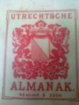 Redactie - Utrechtsche Almanak voor het jaar 1957